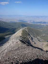 View of the Northeast Ridge...