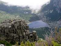 A view of Chimney Pond from...