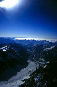 View towards the Grimsel-Pass...
