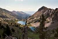 Twin Lakes Basin from the...