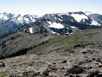 Elk Mountain fom Maiden Peak true summit