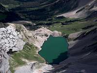 Capitol lake from summit