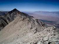 Summit ridge taken from the...