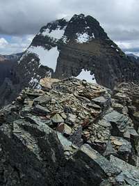 Mt Gould from a pinnacle on the Garden Wall