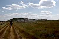 Trail to White Butte, ND