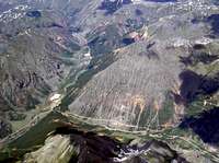 Galena Mountain aerial photo