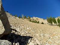 Mount Heyburn - Stur Chimney Approach