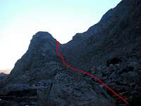 High Traverse route