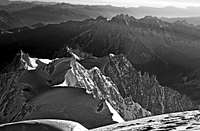 Mont Blanc(4810m) Aiguille du Diable