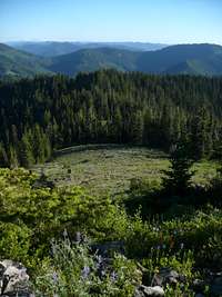 Meadow on Horsepasture Mountain