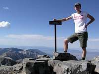 Summit of Wheeler Peak, NV...