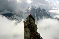 The SW summit of the Dent du...