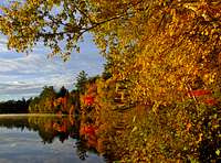 Fall Foliage on Lower Togue Pond