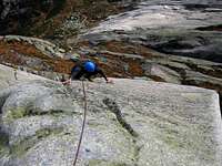 Foxie slab, Grimsel, 8 pitches