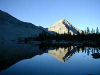 Arrow Peak from Bench Lake in...