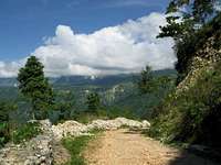 road to Peak La Selle