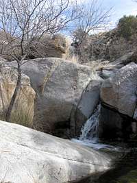 Small fall in Chino Canyon