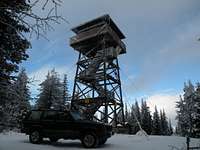 Bald Mountain Lookout with Transportation