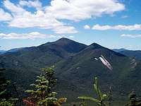 Algonguin Peak (left) and...
