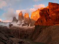 6:04am the Torres of Torres del Paine