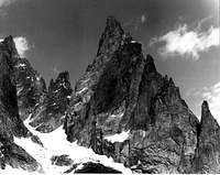 aiguille noire west side from...