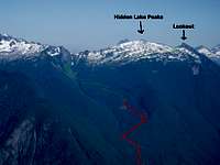 Hidden Lake Peaks