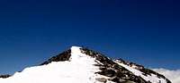 The summit ridge of Mt....