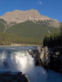 Athabasca Falls at Twilight