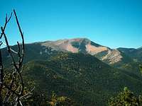 Almagre Mountain from summit...