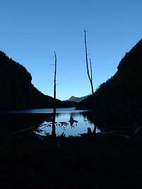 Avalanche Lake in the...