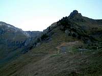 Route towards Schilthornhütte...