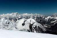 Mirza & Samina Baig on the summit