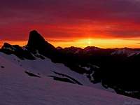A Beautiful Sunrise on Jack Mountain