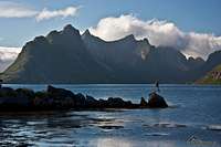 Kjerkfjorden on Lofoten Islands