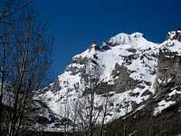 Mount Gilbert behind the aspen