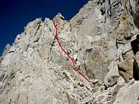 South Face Right Side Route