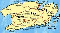 map of island Vis