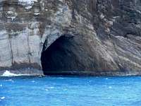 Sea Cave on the northwest end of Kaula Rock