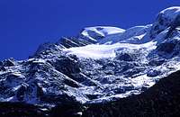 Banji Peak and glacier from...