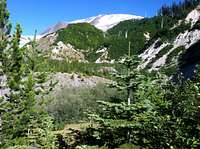 Northeast shoulder of Mt.St.Helens from South Toutle River Gorge