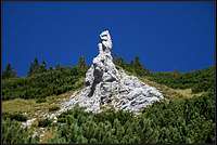 On the summit slopes of Kosiak/Kozjak