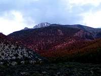 Mt Borah from the trailhead,...