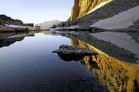 Borah lake reflection.