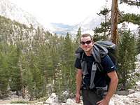 Me on the JMT, Kings Canyon NP
