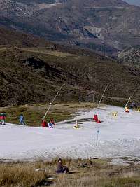 Sierra Nevada Ski Resort with...
