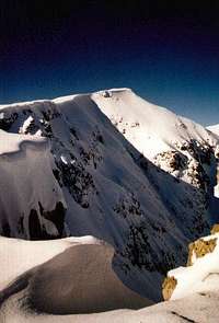 The summit of Stob Coire...