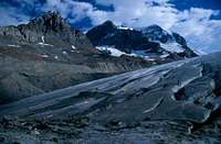 Mount Andromeda and glacier...