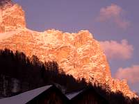 Dolomites sunset