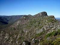 Table Rock & Little Table Rock from The Chimneys