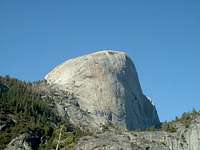 South face of Half Dome as...